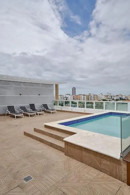 Hermoso Y Moderno Apto En Bella Vista, 9 Personas, Piscina. Saint-Domingue